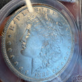 Morgan Dollar, 1888-O, PCGS MS61, Scarface, The King Of VAMs