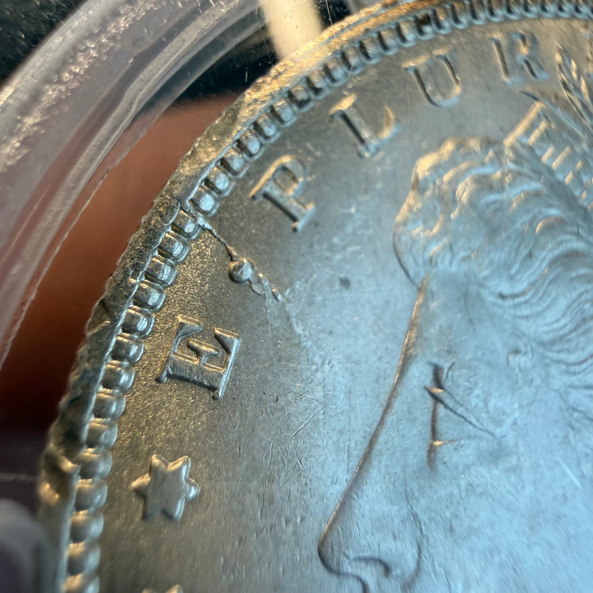 Morgan Dollar, 1888-O, PCGS MS61, Scarface, The King Of VAMs
