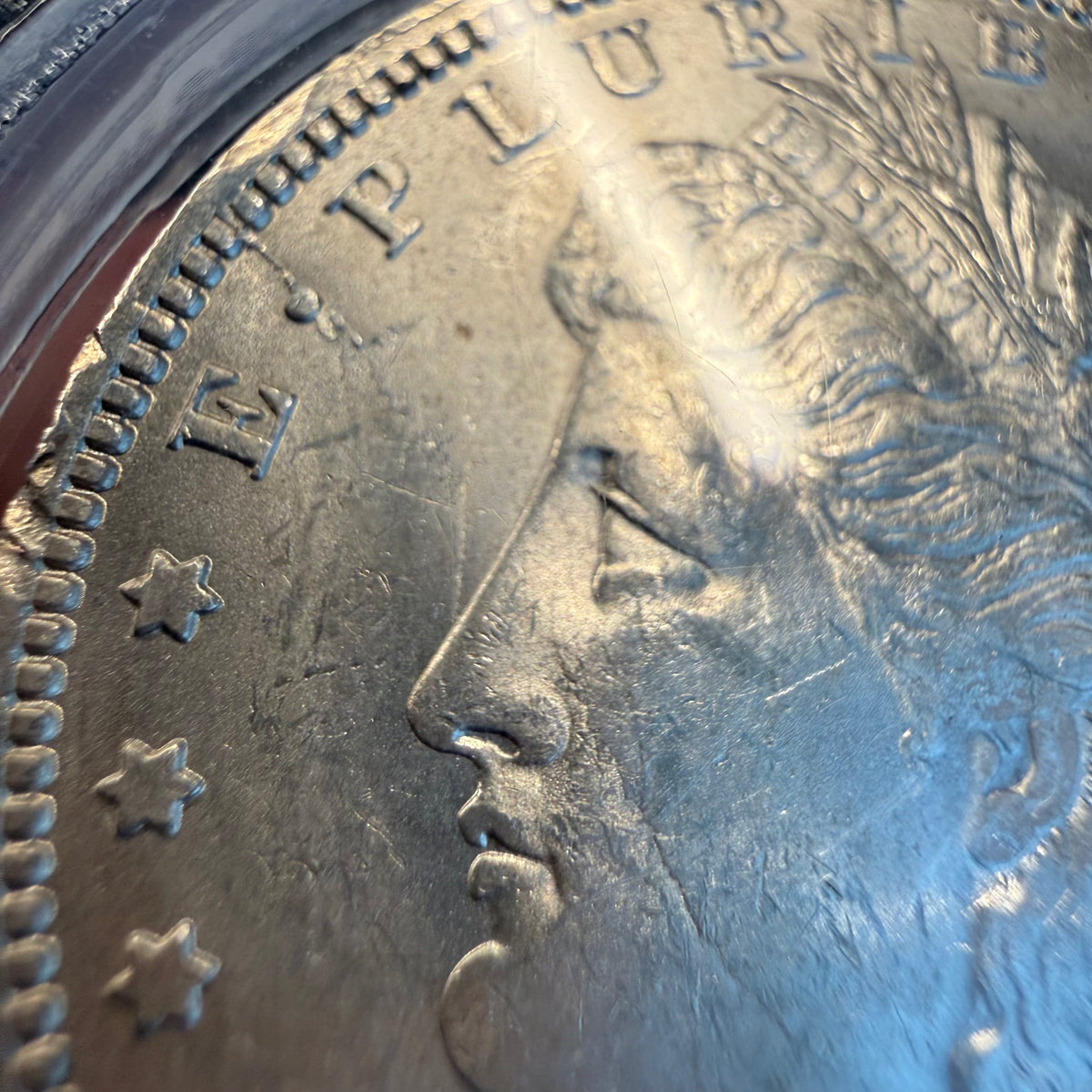 Morgan Dollar, 1888-O, PCGS MS61, Scarface, The King Of VAMs